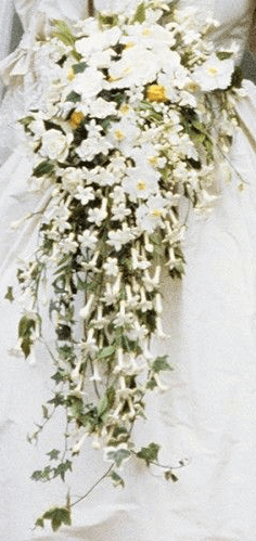 Princess Diana's wedding bouquet