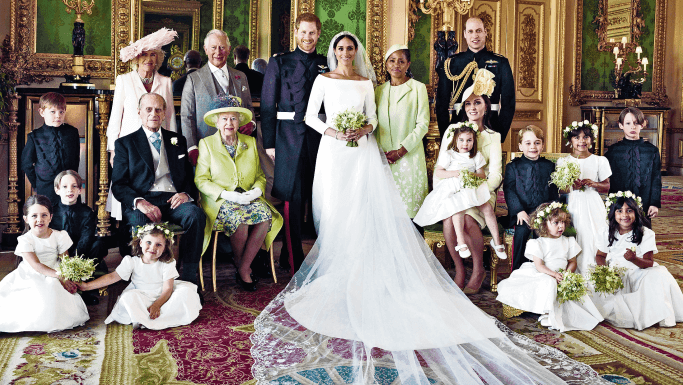 Prince Harry and Meghan wedding attendants