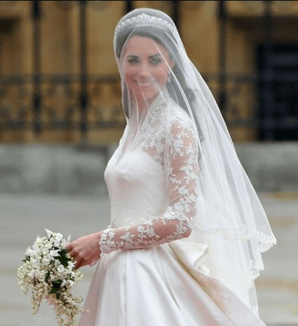 Kate wedding veil