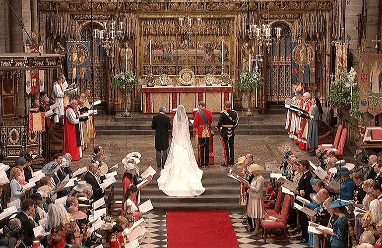 Kate and Prince William wedding Ceremony