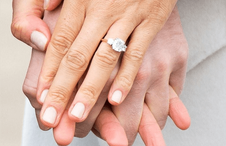 Meghan Markle engagement ring