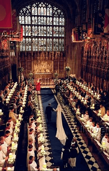 Prince Edward and Sophie wedding ceremony