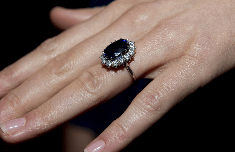 Kate engagement ring