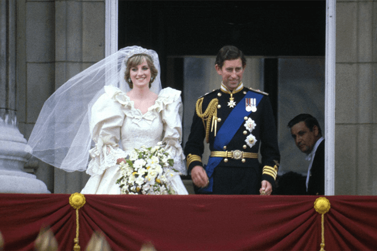 The wedding of Prince Charles & Lady Diana