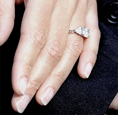 Sophie's engagement ring