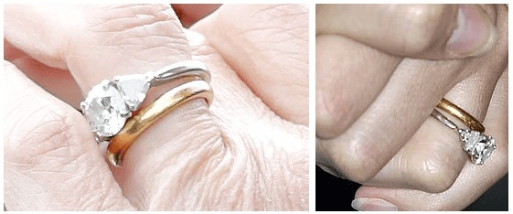 Sophie's wedding band