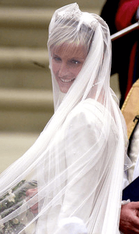 Sophie's wedding veil